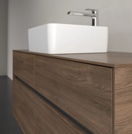 Тумба под раковину Villeroy & Boch Collaro 120х50 см с подсветкой ДСП дуб аризона C041B0VH