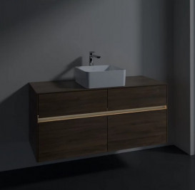 Тумба под раковину Villeroy & Boch Collaro 120х50 см с подсветкой ДСП дуб аризона C041B0VH