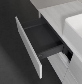 Тумба під раковину Villeroy & Boch Collaro 120х50 см із підсвічуванням ДСП біле дерево C041B0E8