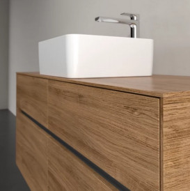 Тумба под раковину Villeroy & Boch Collaro 120х50 см с подсветкой ДСП дуб канзас C041B0RH