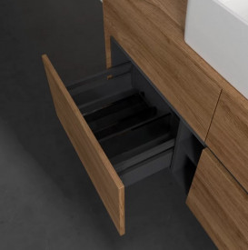 Тумба под раковину Villeroy & Boch Collaro 120х50 см с подсветкой ДСП дуб канзас C041B0RH