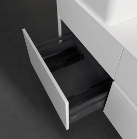 Тумба под раковину Villeroy & Boch Collaro 120х50 см с подсветкой ДСП матовый белый C042B0MS