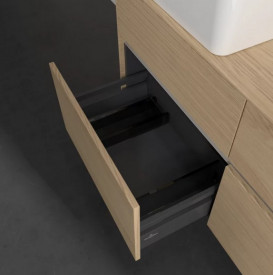 Тумба под раковину Villeroy & Boch Collaro 120х50 см с подсветкой ДСП северный дуб C042B0VJ