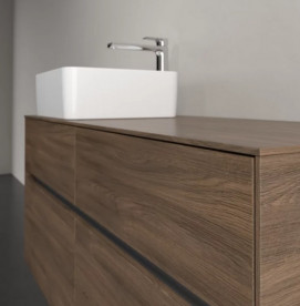 Тумба под раковину Villeroy & Boch Collaro 120х50 см с подсветкой ДСП дуб аризона C042B0VH