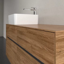 Тумба под раковину Villeroy & Boch Collaro 120х50 см с подсветкой ДСП дуб канзас C042B0RH