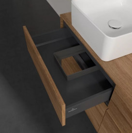 Тумба под раковину Villeroy & Boch Collaro 120х50 см с подсветкой ДСП дуб канзас C042B0RH