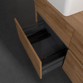 Тумба под раковину Villeroy & Boch Collaro 120х50 см с подсветкой ДСП дуб канзас C042B0RH