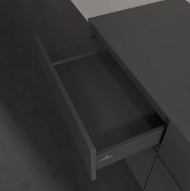 Тумба под раковину Villeroy & Boch Collaro 120х50 см с подсветкой МДФ глянцевый серый C043B0FP