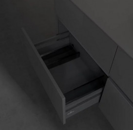 Тумба под раковину Villeroy & Boch Collaro 120х50 см с подсветкой МДФ глянцевый серый C043B0FP