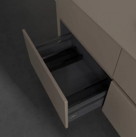 Тумба під раковину Villeroy & Boch Collaro 120х50 см із підсвічуванням ДСП трюфель сірий C043B0VG