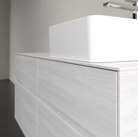 Тумба під раковину Villeroy & Boch Collaro 120х50 см із підсвічуванням ДСП біле дерево C043B0E8