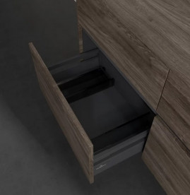 Тумба под раковину Villeroy & Boch Collaro 120х50 см с подсветкой ДСП каменный дуб C043B0RK