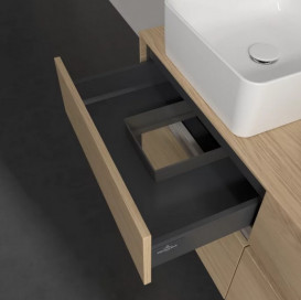 Тумба під раковину Villeroy & Boch Collaro 120х50 см із підсвічуванням ДСП північний дуб C044B0VJ