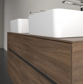 Тумба под раковину Villeroy & Boch Collaro 120х50 см с подсветкой ДСП дуб аризона C044B0VH