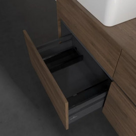 Тумба под раковину Villeroy & Boch Collaro 120х50 см с подсветкой ДСП дуб аризона C044B0VH