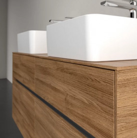 Тумба под раковину Villeroy & Boch Collaro 120х50 см с подсветкой ДСП дуб канзас C044B0RH