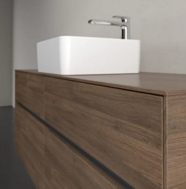 Тумба під раковину Villeroy & Boch Collaro 140х50 см із підсвічуванням ДСП дуб аризона C045B0VH