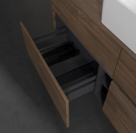 Тумба під раковину Villeroy & Boch Collaro 140х50 см із підсвічуванням ДСП дуб аризона C045B0VH