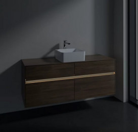 Тумба під раковину Villeroy & Boch Collaro 140х50 см із підсвічуванням ДСП дуб аризона C045B0VH