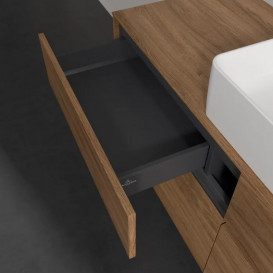 Тумба под раковину Villeroy & Boch Collaro 140х50 см с подсветкой ДСП дуб канзас C045B0RH
