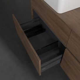 Тумба под раковину Villeroy & Boch Collaro 140х50 см с подсветкой ДСП дуб аризона C046B0VH