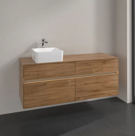 Тумба под раковину Villeroy & Boch Collaro 140х50 см с подсветкой ДСП дуб канзас C046B0RH
