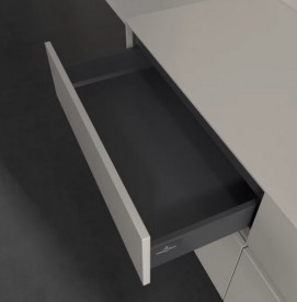 Тумба під раковину Villeroy & Boch Collaro 140х50 см із підсвічуванням ДСП м'який сірий C047B0VK