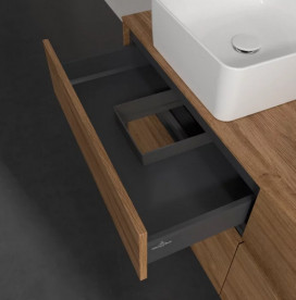 Тумба под раковину Villeroy & Boch Collaro 140х50 см с подсветкой ДСП дуб канзас C048B0RH