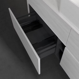 Тумба під раковину Villeroy & Boch Collaro 160х50 см із підсвічуванням ДСП біле дерево C049B0E8