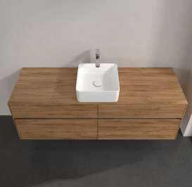 Тумба под раковину Villeroy & Boch Collaro 160х50 см с подсветкой ДСП дуб канзас C049B0RH