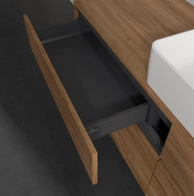 Тумба под раковину Villeroy & Boch Collaro 160х50 см с подсветкой ДСП дуб канзас C049B0RH