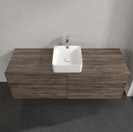 Тумба під раковину Villeroy & Boch Collaro 160х50 см із підсвічуванням ДСП кам'яний дуб C049B0RK