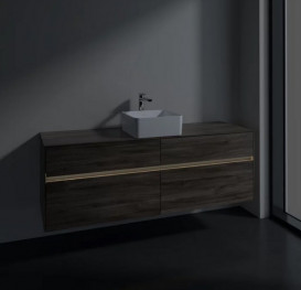 Тумба під раковину Villeroy & Boch Collaro 160х50 см із підсвічуванням ДСП кам'яний дуб C049B0RK
