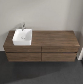 Тумба под раковину Villeroy & Boch Collaro 160х50 см с подсветкой ДСП дуб аризона C050B0VH