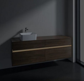 Тумба под раковину Villeroy & Boch Collaro 160х50 см с подсветкой ДСП дуб аризона C050B0VH