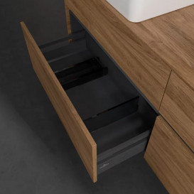 Тумба под раковину Villeroy & Boch Collaro 160х50 см с подсветкой ДСП дуб канзас C050B0RH