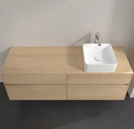 Тумба під раковину Villeroy & Boch Collaro 160х50 см із підсвічуванням ДСП північний дуб C051B0VJ