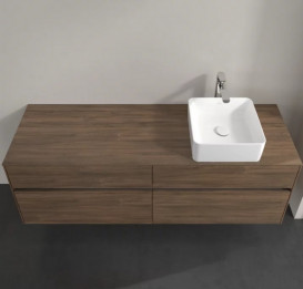 Тумба под раковину Villeroy & Boch Collaro 160х50 см с подсветкой ДСП дуб аризона C051B0VH