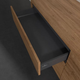 Тумба под раковину Villeroy & Boch Collaro 160х50 см с подсветкой ДСП дуб канзас C051B0RH