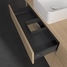 Тумба під раковину Villeroy & Boch Collaro 160х50 см із підсвічуванням ДСП північний дуб C052B0VJ