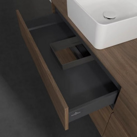 Тумба под раковину Villeroy & Boch Collaro 160х50 см с подсветкой ДСП дуб аризона C052B0VH
