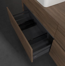 Тумба под раковину Villeroy & Boch Collaro 160х50 см с подсветкой ДСП дуб аризона C052B0VH