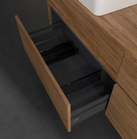 Тумба под раковину Villeroy & Boch Collaro 160х50 см с подсветкой ДСП дуб канзас C052B0RH