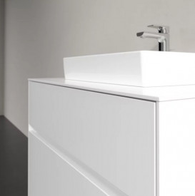 Тумба под раковину Villeroy & Boch Collaro 80х50 см ДСП белый матовый C06900MS