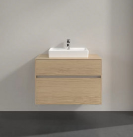 Тумба под раковину Villeroy & Boch Collaro 80х50 см ДСП северный дуб C06900VJ