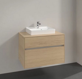 Тумба под раковину Villeroy & Boch Collaro 80х50 см ДСП северный дуб C06900VJ