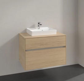 Тумба под раковину Villeroy & Boch Collaro 80х50 см ДСП северный дуб C06900VJ