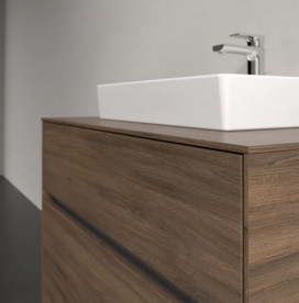 Тумба під раковину Villeroy & Boch Collaro 80х50 см ДСП дуб аризона C06900VH