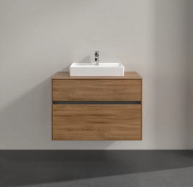Тумба под раковину Villeroy & Boch Collaro 80х50 см ДСП дуб канзас C06900RH