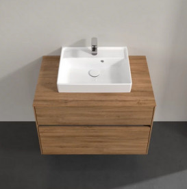 Тумба под раковину Villeroy & Boch Collaro 80х50 см ДСП дуб канзас C06900RH